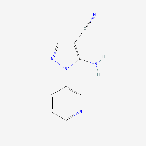 5-amino-1-pyridin-3-ylpyrazole-4-carbonitrile (CAS: 650638-16-7) - Related Chemical Product