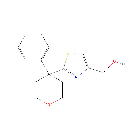 [2-(4-phenyloxan-4-yl)-1,3-thiazol-4-yl]methanol (CAS: 1478720-54-5) - Related Chemical Product