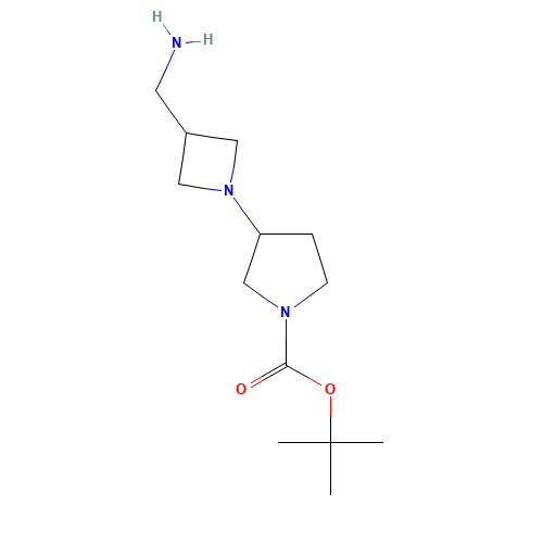 tert-butyl 3-[3-(aminomethyl)azetidin-1-yl]pyrrolidine-1-carboxylate (CAS: 883547-83-9) - Related Chemical Product