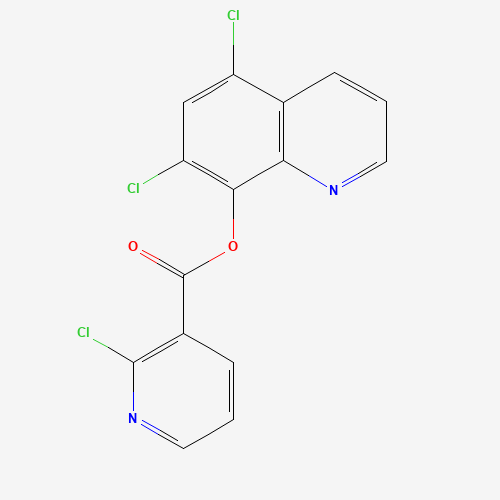 (5,7-dichloroquinolin-8-yl) 2-chloropyridine-3-carboxylate (CAS: 246147-23-9) - Related Chemical Product