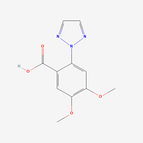 4,5-dimethoxy-2-(triazol-2-yl)benzoic acid (CAS: 1293285-56-9) - Related Chemical Product