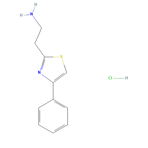 2-(4-phenyl-1,3-thiazol-2-yl)ethanamine;hydrochloride (CAS: 124534-88-9) - Related Chemical Product