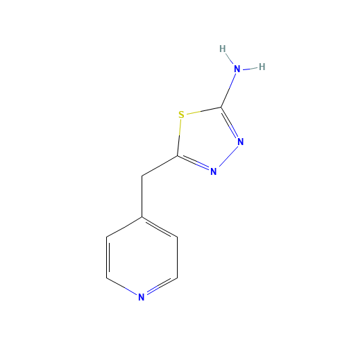 5-(pyridin-4-ylmethyl)-1,3,4-thiadiazol-2-amine (CAS: 864500-03-8) - Related Chemical Product