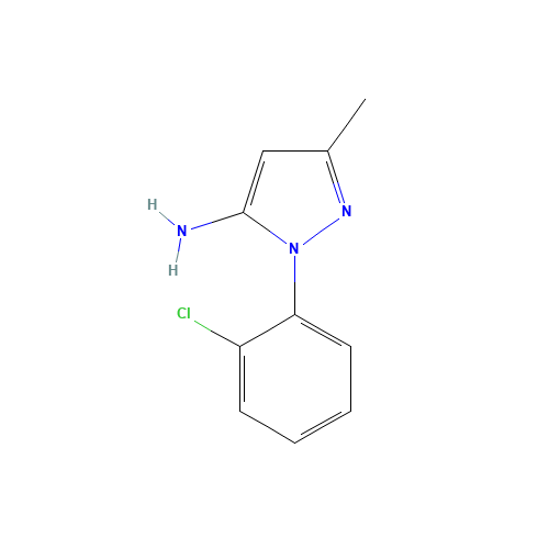 2-(2-chlorophenyl)-5-methylpyrazol-3-amine (CAS: 42141-50-4) - Related Chemical Product