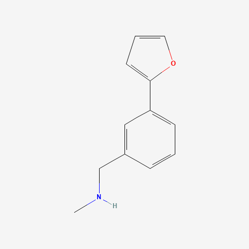 1-[3-(furan-2-yl)phenyl]-N-methylmethanamine (CAS: 857284-27-6) - Related Chemical Product
