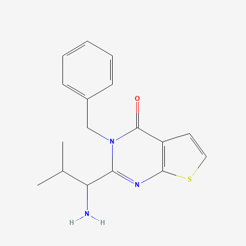 2-(1-amino-2-methylpropyl)-3-benzylthieno[2,3-d]pyrimidin-4-one (CAS: 900809-18-9) - Related Chemical Product