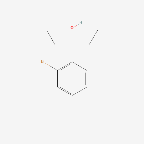 3-(2-bromo-4-methylphenyl)pentan-3-ol (CAS: 1583297-71-5) - Related Chemical Product
