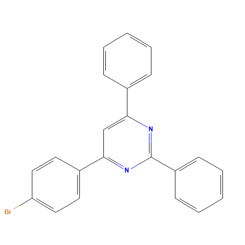 4-(4-bromophenyl)-2,6-diphenylpyrimidine (CAS: 58536-46-2) - Related Chemical Product
