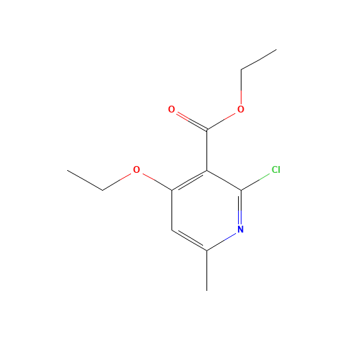ethyl 2-chloro-4-ethoxy-6-methylpyridine-3-carboxylate (CAS: 111953-15-2) - Related Chemical Product