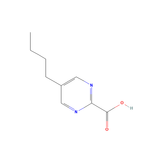 5-butylpyrimidine-2-carboxylic acid (CAS: 72790-09-1) - Related Chemical Product