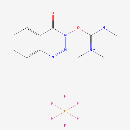 [dimethylamino-[(4-oxo-1,2,3-benzotriazin-3-yl)oxy]methylidene]-dimethylazanium;hexafluorophosphate (CAS: 164861-52-3) - Related Chemical Product