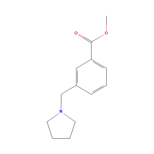 methyl 3-(pyrrolidin-1-ylmethyl)benzoate (CAS: 321198-22-5) - Related Chemical Product