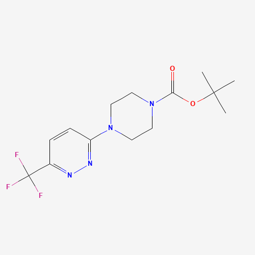 tert-butyl 4-[6-(trifluoromethyl)pyridazin-3-yl]piperazine-1-carboxylate (CAS: 1048685-30-8) - Related Chemical Product