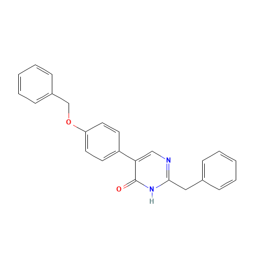 2-benzyl-5-(4-phenylmethoxyphenyl)-1H-pyrimidin-6-one (CAS: 960299-02-9) - Related Chemical Product
