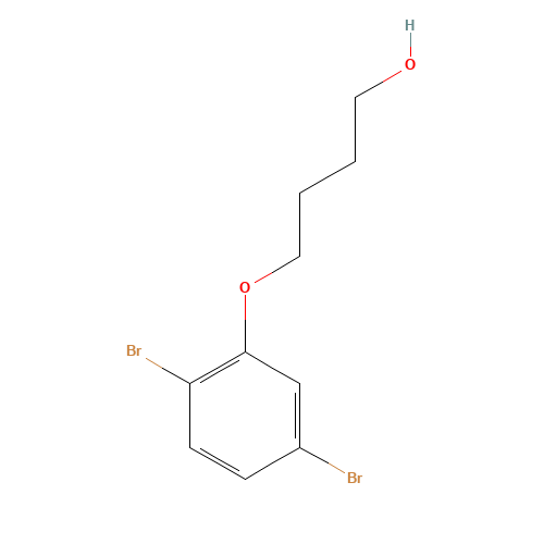 4-(2,5-dibromophenoxy)butan-1-ol (CAS: 941710-22-1) - Related Chemical Product