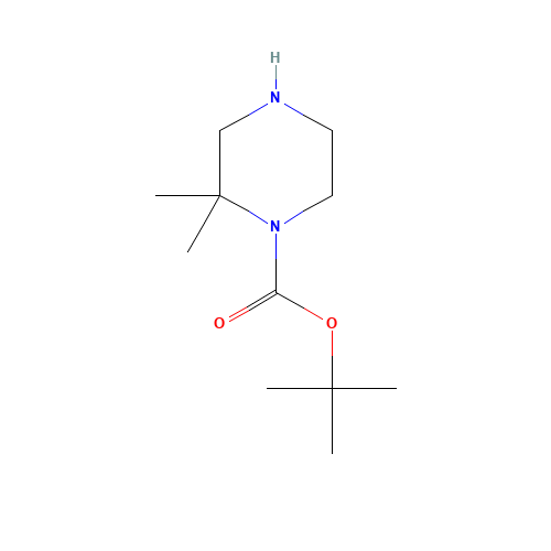 tert-butyl 2,2-dimethylpiperazine-1-carboxylate (CAS: 674792-07-5) - Related Chemical Product