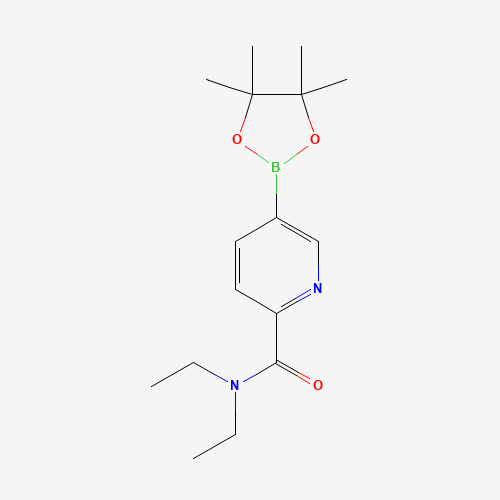 N,N-diethyl-5-(4,4,5,5-tetramethyl-1,3,2-dioxaborolan-2-yl)pyridine-2-carboxamide (CAS: 911227-46-8) - Related Chemical Product