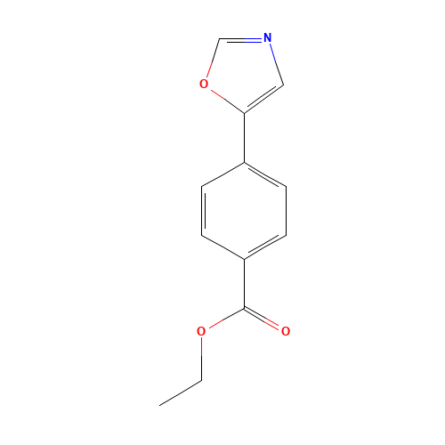 ethyl 4-(1,3-oxazol-5-yl)benzoate (CAS: 1261268-94-3) - Related Chemical Product