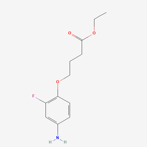 ethyl 4-(4-amino-2-fluorophenoxy)butanoate (CAS: 1453213-90-5) - Related Chemical Product