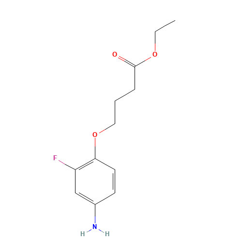 ethyl 4-(4-amino-2-fluorophenoxy)butanoate (CAS: 1453213-90-5) - Related Chemical Product