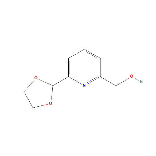 [6-(1,3-dioxolan-2-yl)pyridin-2-yl]methanol (CAS: 208111-47-1) - Related Chemical Product