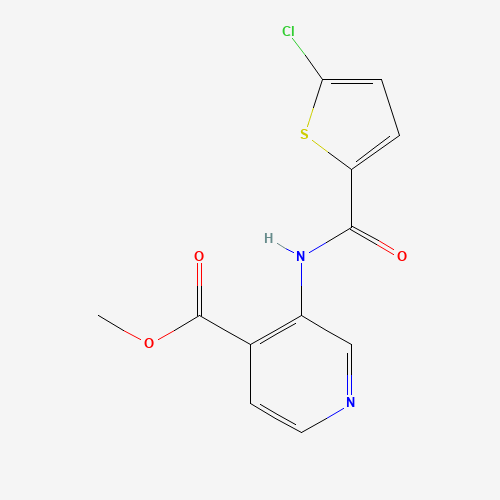 methyl 3-[(5-chlorothiophene-2-carbonyl)amino]pyridine-4-carboxylate (CAS: 929214-67-5) - Related Chemical Product