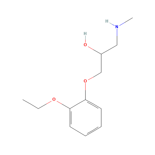 1-(2-ethoxyphenoxy)-3-(methylamino)propan-2-ol (CAS: 14754-63-3) - Related Chemical Product