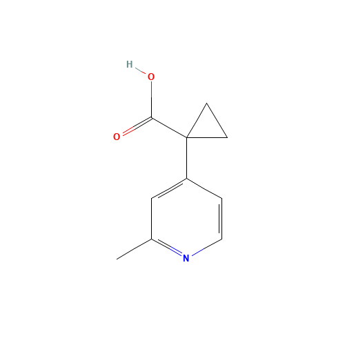 1-(2-methylpyridin-4-yl)cyclopropane-1-carboxylic acid (CAS: 1060806-15-6) - Related Chemical Product