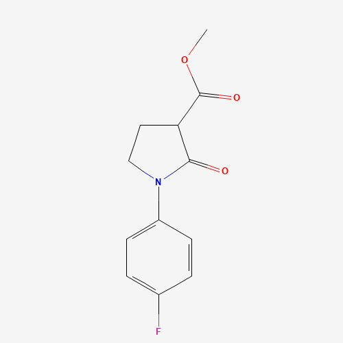 methyl 1-(4-fluorophenyl)-2-oxopyrrolidine-3-carboxylate (CAS: 946505-20-0) - Related Chemical Product