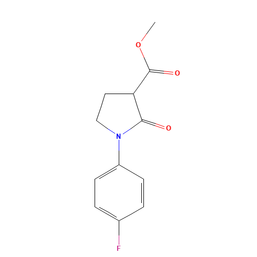 methyl 1-(4-fluorophenyl)-2-oxopyrrolidine-3-carboxylate (CAS: 946505-20-0) - Related Chemical Product