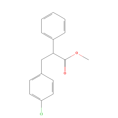 methyl 3-(4-chlorophenyl)-2-phenylpropanoate (CAS: 92907-23-8) - Related Chemical Product