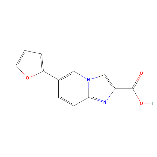 6-(furan-2-yl)imidazo[1,2-a]pyridine-2-carboxylic acid (CAS: 1167626-56-3) - Related Chemical Product