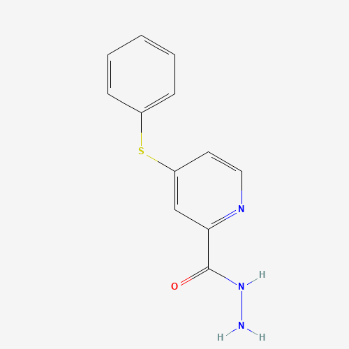 4-phenylsulfanylpyridine-2-carbohydrazide (CAS: 64064-57-9) - Related Chemical Product