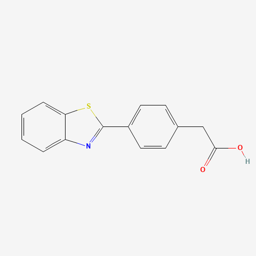 2-[4-(1,3-benzothiazol-2-yl)phenyl]acetic acid (CAS: 2406-73-7) - Related Chemical Product