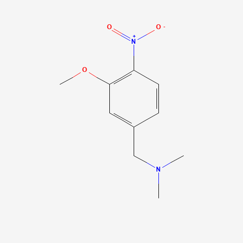 1-(3-methoxy-4-nitrophenyl)-N,N-dimethylmethanamine (CAS: 457099-66-0) - Related Chemical Product
