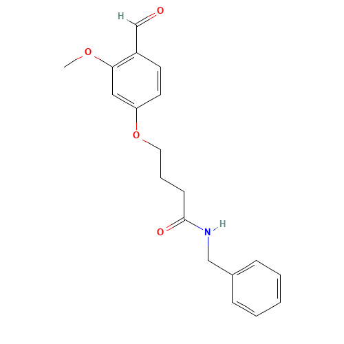 N-benzyl-4-(4-formyl-3-methoxyphenoxy)butanamide (CAS: 853994-50-0) - Related Chemical Product
