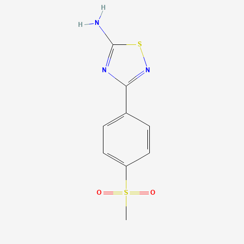 3-(4-methylsulfonylphenyl)-1,2,4-thiadiazol-5-amine (CAS: 1092294-18-2) - Related Chemical Product