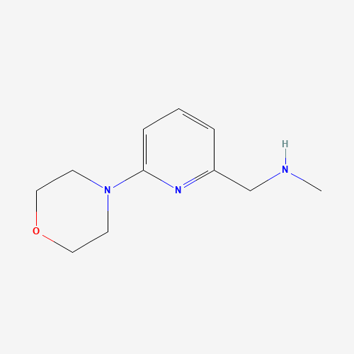 N-methyl-1-(6-morpholin-4-ylpyridin-2-yl)methanamine (CAS: 886851-30-5) - Related Chemical Product