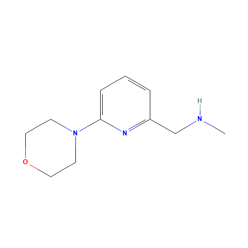 N-methyl-1-(6-morpholin-4-ylpyridin-2-yl)methanamine (CAS: 886851-30-5) - Related Chemical Product