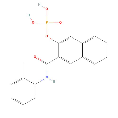 [3-[(2-methylphenyl)carbamoyl]naphthalen-2-yl] dihydrogen phosphate (CAS: 27580-13-8) - Related Chemical Product