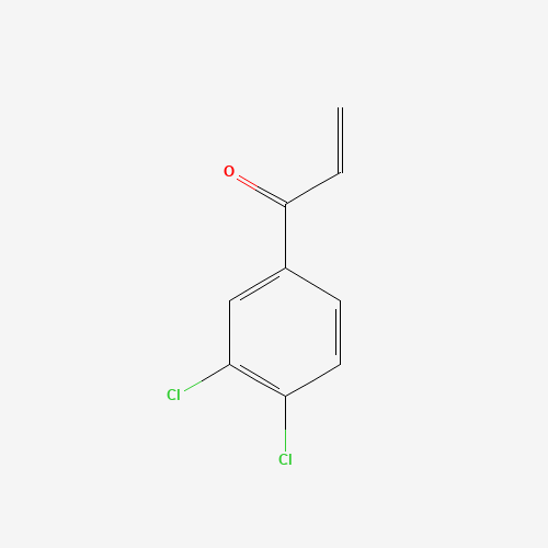 1-(3,4-dichlorophenyl)prop-2-en-1-one (CAS: 95605-29-1) - Chemical Structure and Molecular Formula 