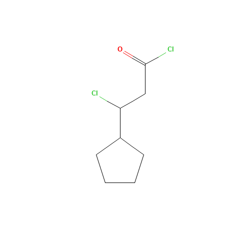 3-chloro-3-cyclopentylpropanoyl chloride (CAS: 1253790-56-5) - Related Chemical Product