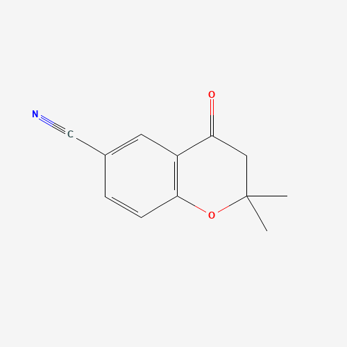 2,2-dimethyl-4-oxo-3H-chromene-6-carbonitrile (CAS: 121021-88-3) - Related Chemical Product