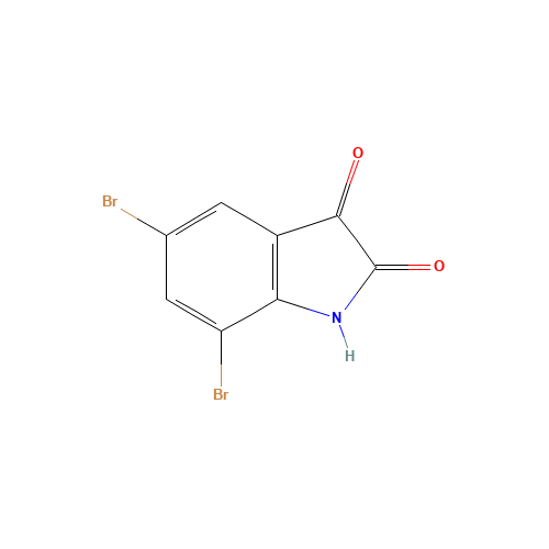 5,7-dibromo-1H-indole-2,3-dione (CAS: 6374-91-0) - Related Chemical Product