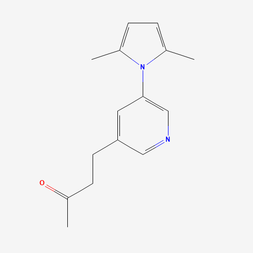 4-[5-(2,5-dimethylpyrrol-1-yl)pyridin-3-yl]butan-2-one (CAS: 1021910-56-4) - Related Chemical Product