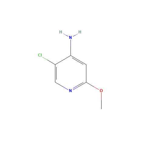 5-chloro-2-methoxypyridin-4-amine (CAS: 719305-30-3) - Chemical Structure and Molecular Formula 