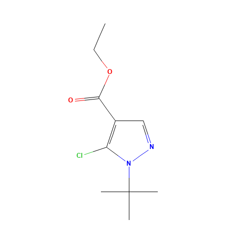 ethyl 1-tert-butyl-5-chloropyrazole-4-carboxylate (CAS: 112779-13-2) - Related Chemical Product