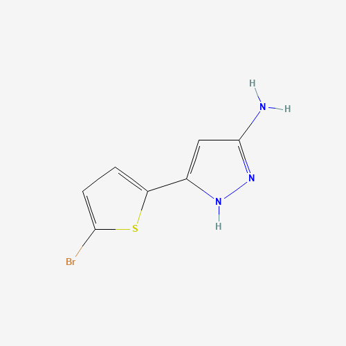 5-(5-bromothiophen-2-yl)-1H-pyrazol-3-amine (CAS: 502133-10-0) - Related Chemical Product