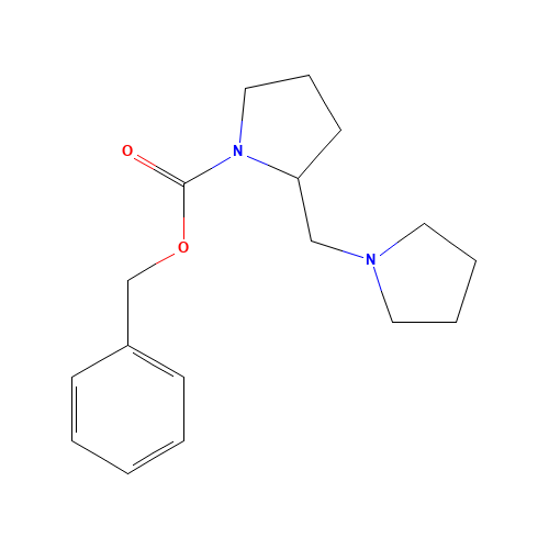benzyl 2-(pyrrolidin-1-ylmethyl)pyrrolidine-1-carboxylate (CAS: 134591-58-5) - Related Chemical Product