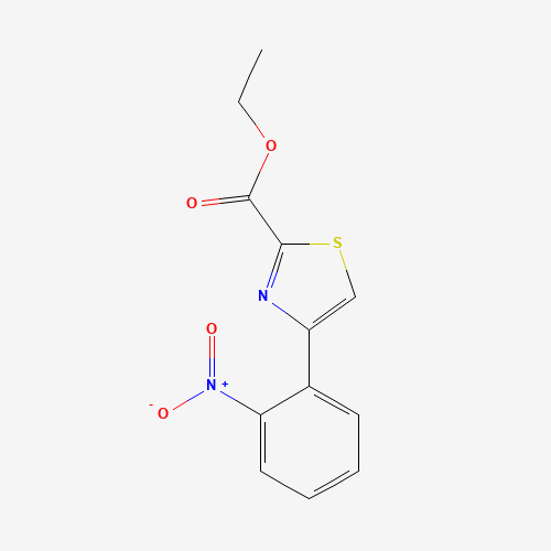 ethyl 4-(2-nitrophenyl)-1,3-thiazole-2-carboxylate (CAS: 172848-60-1) - Related Chemical Product